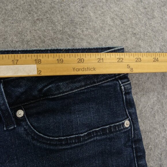 Volcom Jeans Womens 24 W Plus Blue Skinny Ankle Legging Fit Stretch Zip Fly - Picture 11 of 16